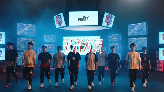 PUMA发布全新KPL队服宣传片 助力选手身披荣耀